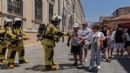 İzmir İtfaiyesi yangınlara dikkat çekmek için sokağa indi