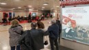 İzmir Metrosu’nda Cumhuriyet coşkusu