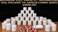 İzmir'de 2 bin 775 sentetik ecza ele geçirildi