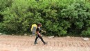 İzmir'de 500 kilometrelik yolu yürüdü: 'Altın mührü' aldı!