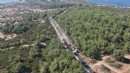 İzmir'de antik kentin yolunda yenileme çalışması