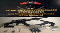 İzmir'de uyuşturucu ve silah kaçakçılığı baskını!