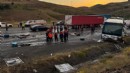 İzmir yolunda feci kaza:  Ölü ve yaralılar var!