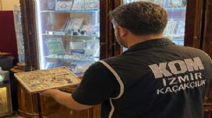 İzmir’de 672 sikke ele geçirildi