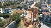 Kahramandere’de taşkınlara karşı mesai