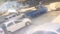 Kamyonetin kapısına çarptı: Bisikletli ağır yaralı!
