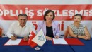 Karabağlar Belediyesi'nde toplu iş sözleşmesi sevinci