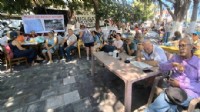 Karaburun’da Nergis Kafe eylemine polis müdahalesi