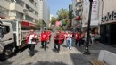 Karşıyaka'da 5 aydır maaş alamayan işçiler isyan etti!