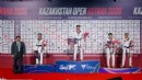 İzmirli tekvandoculardan Kazakistan'da çifte madalya!