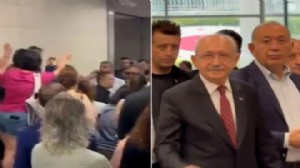 Kılıçdaroğlu ve ekibine adliyede protesto!