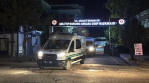 Libya heyetine Başkent'te cenaze töreni