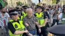 Londra'daki Filistin eyleminde 890 gözaltı!