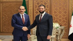 MİT Başkanı Kalın, Şara ile görüştü