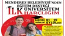 Menderes Belediyesi’nden öğrencilere destek