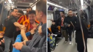 Metroyu karıştıran 'şampiyonluk' gerginliği