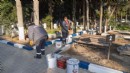 Mezarlıklarda bayram temizliği