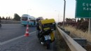 Motokurye feci kazada can verdi!