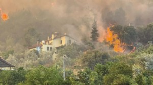Muğla'da alevler evlerle ulaştı, yurttaşlar tahliye ediliyor