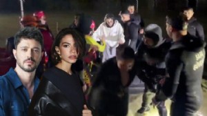 Murat Boz ile Demet Özdemir botla kurtarıldı