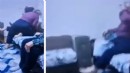 O görüntüler tepki geçmişti: Babaanne gözaltına alındı!