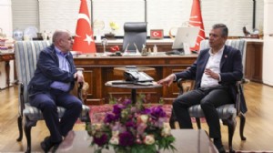 Özdağ, CHP Genel Merkezi'nde Özel ile görüştü