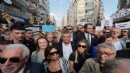 Özel gazetecilerle birlikte basın özgürlüğü için yürüdü!