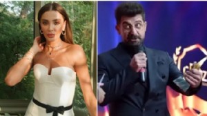 Özge Ulusoy ödül verirken hayatının şokunu yaşadı!