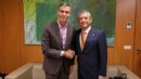 Özgür Özel, Pedro Sanchez ile bir araya geldi