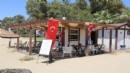 Pamucak Sahili’ne yaz dokunuşu: Festival Büfe hizmete açıldı