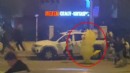Polis müdahalesinden kaçan Pikachu!