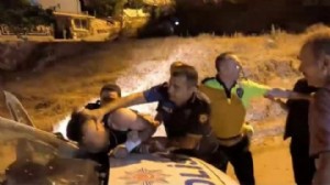 Sabotaj şüphesi: Benzin bidonuyla yakalandı