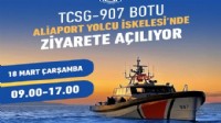 Sahil Güvenlik Botu TCSG-907 Aliağa’da ziyarete açılıyor