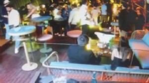 Şampanya için kurşun yağdırdılar!