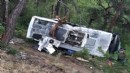 Tarım işçilerini taşıyan servis devrildi: Çok sayıda yaralı!