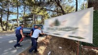 Tek tek söküldü... Bornova'da usulsüz tabelalara geçit yok