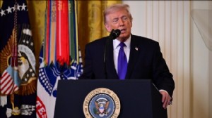 Trump: Sert bir darbe vurmaya bile başlamadık!