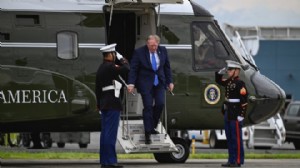 Trump helikopter kazasını kıl payı atlattı!