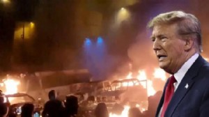 Trump'tan İran açıklaması: Askeri seçenek masada!