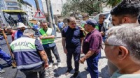 Tugay sahada: İzmir'de 25 noktada yol mesaisi!