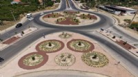 Turizm rotasındaki kavşaklara estetik dokunuş