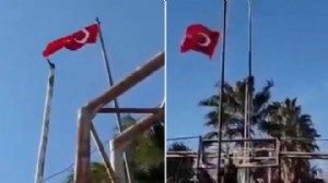 Türk bayrağına hain saldırı: Ankara'dan jet yanıt!