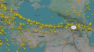 Türk hava sahası arı kovanı gibi!