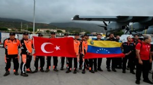 Türk kurtarma ekipleri Venezuela’ya ulaştı