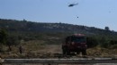 Urla Balıklova’da orman yangını alarmı