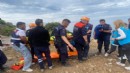 Vadide mahsur kalan jandarma kurtarıldı