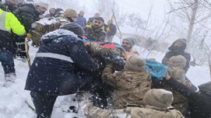 Van'da meydana gelen çığ faciasından acı haber!