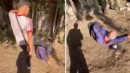 Yaşlı adama acımasız saldırı!
