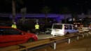 Zincirleme kaza: 7 otomobil, 1 motosiklet birbirine girdi!